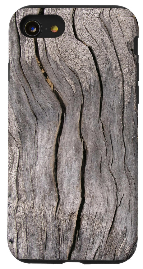 Distressed Drift Wood Rustic Woodgrain Farmhouse Barn Case for iPhone SE (2020) / 7 / 8 Rustic Wood Woodgrain Farmhouse Vintage Shiplap