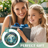 POETRYDRAW DIY Hanging Diamond Art Pendant Kit Hooked Fish, Special Crystal Diamonds Painting Ornament for Adults, 5D Diamond Art Suncatchers Double Sided Board Gem Painting Box Kit POETRYDRAW