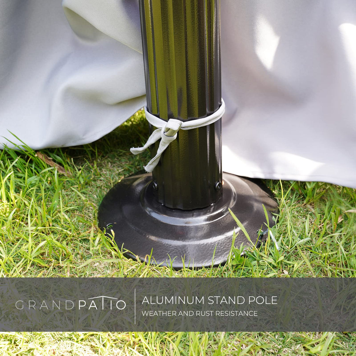 Grand Patio 10x13 Ft Patio Gazebo,Outdoor Gazebo Canopy with Mosquito Netting and Curtains,Sturdy Straight Leg Tent Soft Top Gazebo for Patios Deck Backyard Grand patio