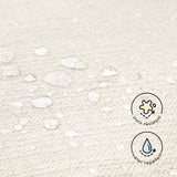 Carter’s Arlo Glider Recliner Nursery Chair - Water & Stain Resistant Glider Rocking Chair for Nursery - GREENGUARD Gold, FSC & Certi-PUR US Certified - Cozy Cream Swivel Rocker Recliner Chair DaVinci