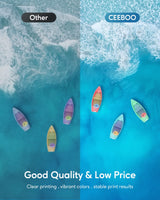 Compatible 502 Ink Bottles Replacement for Epson Compatible 502 Ink Refill Bottles ( Not Sublimation Ink ) Use for ET-2850 ET-3830 ET-3850, 4 Bottles CEEBOO