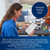 Brother LB5500S Star Wars 2-in-1 Combo Sewing & Embroidery Machine, 16.5 x 7.76 x 12.09 inches, White Brother