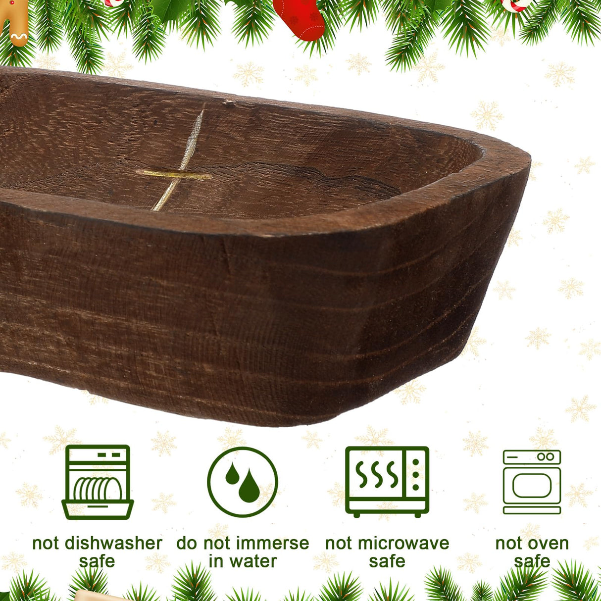 Eaasty 1 Set Prayer Wooden Dough Bowl with Card Religious Cross Christian Prayer Religious Gift for Women 10 Blessing Card Small Bowl Congregation Gift Resin Bread Container with Linen Bag (Brown) Eaasty