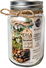 Portland Terrarium kit - DIY Mason Jar Terrarium Kit SuperMoss