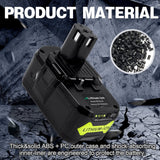 Fancy Buying 6000mAh 18V Lithium Replacement Battery for Ryobi 18V Lithium Battery P102 P103 P104 P105 P107 P108 P109,Battery for Ryobi ONE+ Cordless Tool Fancy Buying