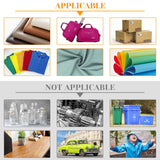 12" x 24ft Heat Transfer Vinyl Rolls, Flasoo 2 Rolls Black and White HTV Iron on Vinyl for Shirts, Compatible with Cricut, Cameo, Heat Press Machines, Sublimation (12 Inches by 12 Feet Per Roll) Flasoo