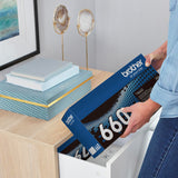 Brother Genuine High Yield Toner Cartridge, TN660, Replacement Black Toner, Page Yield Up to 2,600 Pages, Amazon Dash Replenishment Cartridge, Black, 1 pack Brother