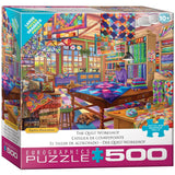 EuroGraphics Quilt Workshop Jigsaw Puzzle EuroGraphics