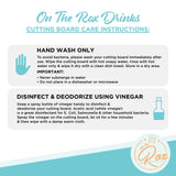 Personalized Cutting Boards - Small Monogrammed Engraved Cutting Board (H) - 9x6 Customized Bamboo Cutting Board with Initials - Wedding Kitchen Gift - Wooden Custom Charcuterie Boards by On The Rox On The Rox