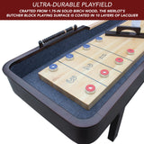Merlot 12' Shuffleboard Table - Espresso Hathaway