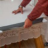 Jigthings – Jigboard 2000 – Jigsaw Puzzle Board for Puzzles up to 40” x 28”. Solid Board with Raised Edge for Most 2000 Piece Puzzles jigthings