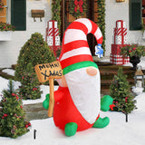 PAETAE Christmas Inflatables Gnome, 4FT Blow Up Christmas Gnome Outdoor Decorations, Inflatable Yard Decoration, Christmas Holiday Gnome Decor for Party, Home, Garden PAETAE