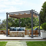 JANCANOPY Replacement Top for Home Depot Hampton Bay Pergola Model #GFM00467F,GFM00469A (Beige) JANCANOPY