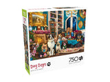 Buffalo Games - Brigid Ashwood - Dogs in The Library - 750 Piece Jigsaw Puzzle for Adults -Challenging Puzzle Perfect for Game Nights - Finished Size is 24.00 x 18.00 Buffalo Games