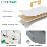 YITAHOME Dresser for Bedroom with 16 Drawers, Large Chest of Drawers, Tall Dressers for Bedroom with Wood Top and Metal Frame YITAHOME