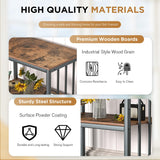 MELLCOM 20-29 Gallon Fish Tank Stand, Adjustable 2-Tier Metal Aquarium Stand with Shelf for Fish Tank Accessories Storage,Turtle Reptile Terrariums Stand Rack for Home Office,Tank not included MELLCOM