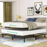 Vaciwe 8 Inch King Size Box Spring, Heavy Duty Metal Mattress Foundation with Easy Clean Fabric Cover, Noise Free,Easy Assembly. Vaciwe