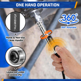 FIXSMITH Grease Gun Coupler, Heavy Duty Strong Quick Release Grease Gun Tips Locking, 10000 PSI High Pressure Locking Grease Gun Tips, Compatible with All Grease Guns 1/8" NPT Fittings FIXSMITH