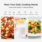 COMFEE' EM720CPL-PM Countertop Microwave Oven with Sound On/Off, ECO Mode and Easy One-Touch Buttons, 0.7 Cu Ft/700W, Pearl White COMFEE'