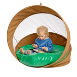 Hideaway Log Chair with Cushion by Environments, Portable Pop-Up Woodland Play Tent, Kids Retreat for Calming Space, Perfect for Quiet Time and Reading Environments