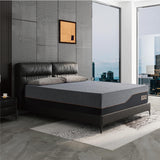 Dyonery Full 14 Inch Memory Foam Mattress in a Box, Jacquard Fabric Cover, Made in USA, CertiPUR-US Certified, Ventilated Copper-Gel AeroFusion Memory Foam, Fiberglass Free Mattress, 75”x54” Dyonery