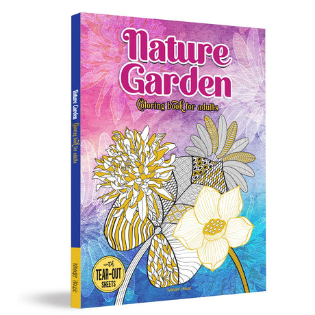 Nature Garden: Coloring Book For Adults WoodArtSupply
