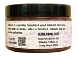 Glideator Wood Lubricant for Drawers, Doors, Hinges and More! DIY (4 oz) Glideator