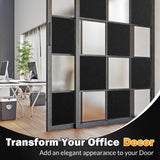 rabbitgoo Blackout Window Film, Sun Blocking Privacy Cover for Glass, Removable Opaque Room Darkening Dark Black Out Window Covers Tint Shades for Home Day Sleep Light Blocker 17.5 x 78.7 Inches rabbitgoo