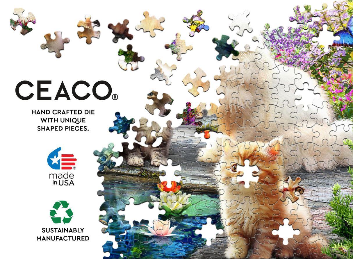 Ceaco - A Purrfect Day - 500 Piece Jigsaw Puzzle Ceaco