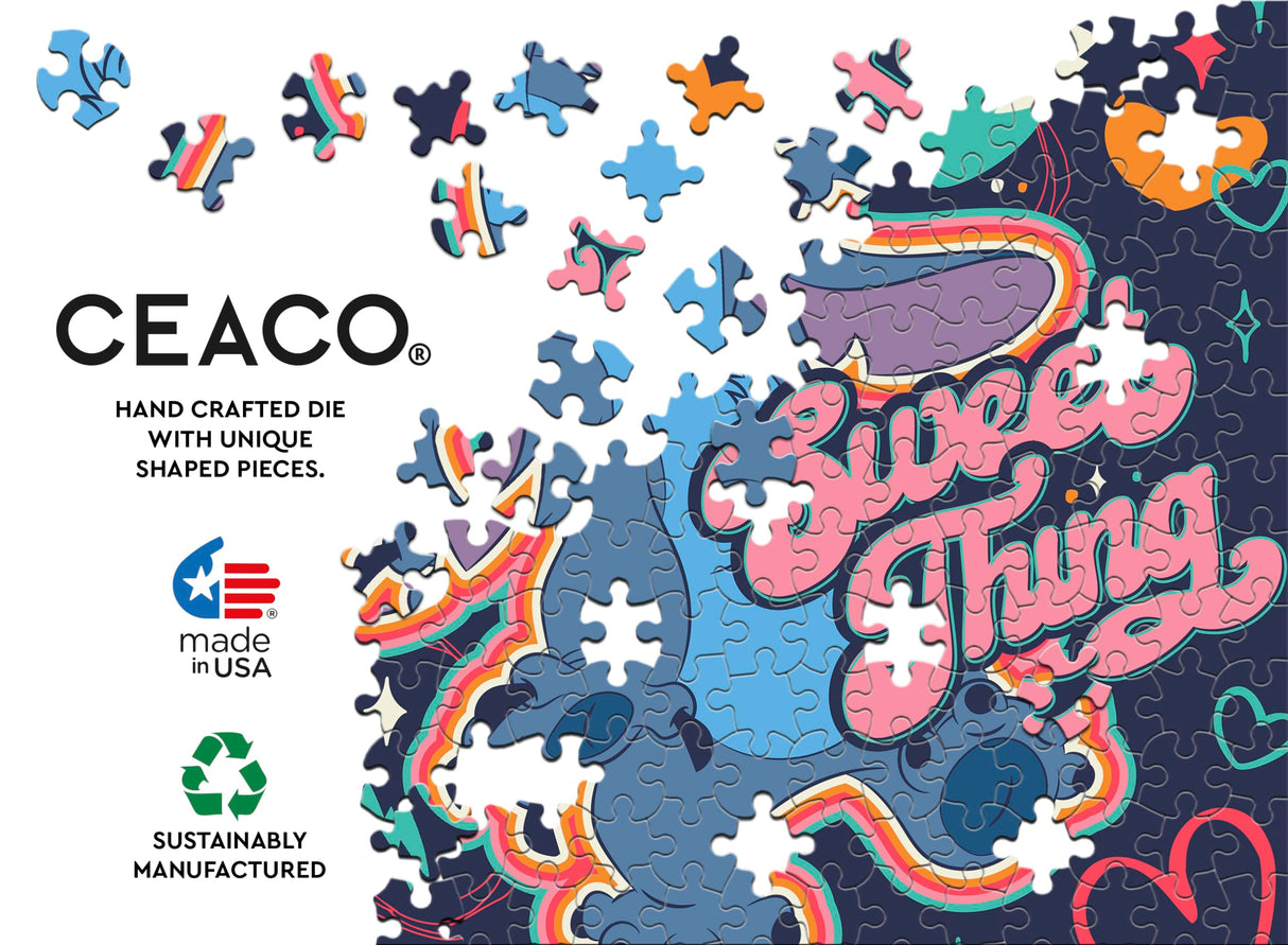 Ceaco - Disney - Stitch - Sweet Thing - 200 Piece Jigsaw Puzzle Ceaco