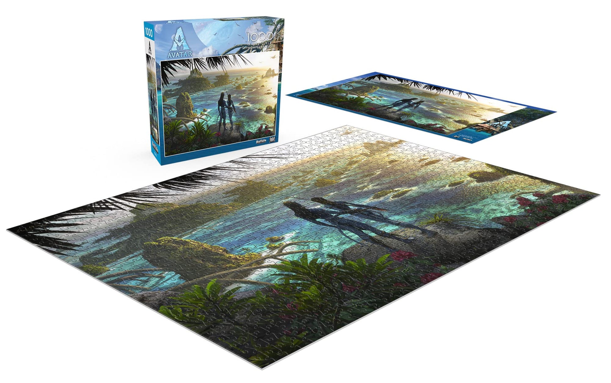 Buffalo Games - Avatar: The Way of Water - The Distant Atolls - 1000 Piece Jigsaw Puzzle for Adults Challenging Puzzle Perfect for Game Nights - Finished Size is 26.75 x 19.75 - WoodArtSupply