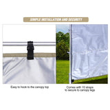 REDCAMP Instant Canopy Sidewall for 10x10ft Pop Up Canopy, 1 Pack Sunwall Only, Khaki (1 Sidewall Only, Canopy Tent NOT Included) REDCAMP