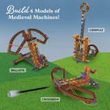 Thames & Kosmos Catapult Engineering STEM Maker Kit, Build 6 Models of Unique Medieval Machines, Explore Mechanical Physics, Includes Safe Foam Balls & Soft-Tipped Projectiles, Suitable for Ages 8+ Thames & Kosmos