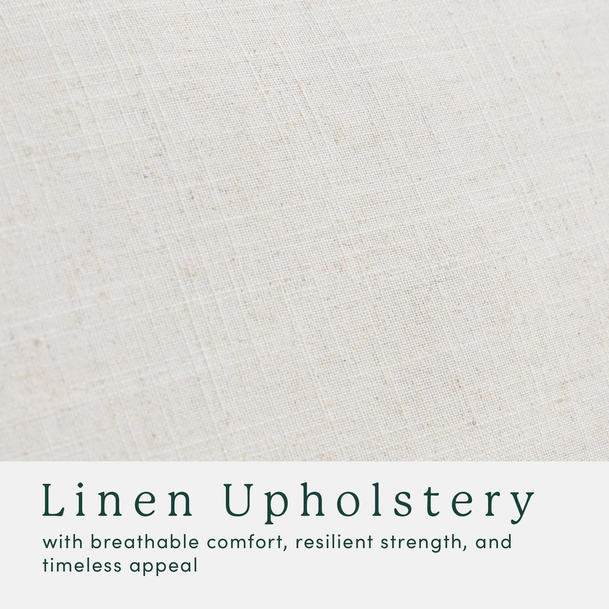 Walker Edison Nash Modern Farmhouse Linen Swivel Accent Chair, Cream Walker Edison