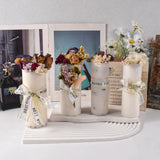 Cylinder Molds Silicone Wave Spiral Candle Mold - Silicone Resin Casting Molds for Candle & Resin & Soap Craft Supplies (cylinder-2-pack-6-inch) EVERELAM