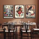 Fairyland JinWenn Diamond Art Kits for Adults Beginner, 3 Pack Tarot DIY Diamond Painting Kits 5D Diamond Dots Gem Art Crafts with Tools,Round Full Drill Crafts for Home Wall Decor&Gift-12x16inch Fairyland JinWenn