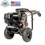 SIMPSON Cleaning PS60843 PowerShot 4400 PSI Gas Pressure Washer, 4.0 GPM, CRX 420cc Engine, Includes Spray Gun and Extension Wand, 5 QC Nozzle Tips, 3/8-inch x 50-foot Monster Hose, 49-State SIMPSON