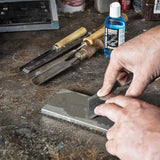 Trend Complete Diamond Sharpening Kit with 2x Diamond Bench Stones & Lapping Fluid, Honing Compound & Leather Strop, Accessories & Sharpening Solutions Guide, DWS/KIT/E TREND