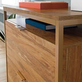 Sauder International Lux Lateral File, L: 30.32" x W: 16.54" x H: 29.72", Sindoori Mango Finish Sauder