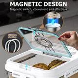 Olimingse Bread Box For Kitchen Countertop, Airtight Bread Storage Container, Time Recording Bread Keeper with Lid,Bread Storage For Homemade Breads, Toast, And Cookies, White Bread Holder. Olimingse
