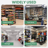 2pcs 4 x 8ft Slat Wall Panels Garage Wall Organizer, Heavy PVC Wall Hanger with 12 Hooks, Slatwall Panel Wall Storage Systems for Garage Wall Storage, Slatted Wall Panels - Black Maeklon