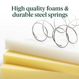 ZINUS 10 Inch Foam and Spring Hybrid Mattress [New Version], Full, Fiberglass Free, Medium Firmness, Durable Support, Certified Safe Foams & Fabric, Mattress in A Box Zinus