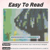 YSUNETER Rose Diamond Art Kits for Adults, Round Full Drill Diamond Painting Kits for Beginners Gem Art Painting Kits, DIY 5D Diamond Dots Painting with Diamond Arts and Crafts Decor YSUNETER