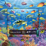PICKFORU Ocean Puzzle 1000 Pieces, Sea Turtle Puzzles for Adults Fish, Colorful Marine Life Jigsaw Puzzles Beach Scenes… PICKFORU