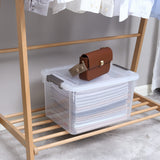 Citylife 6 Packs 32 QT Plastic Storage Bins with Lids Large Stackable Storage Containers for Organizing Clear Storage Box for Garage, Closet, Kitchen ITYLIFE CITYLIFE