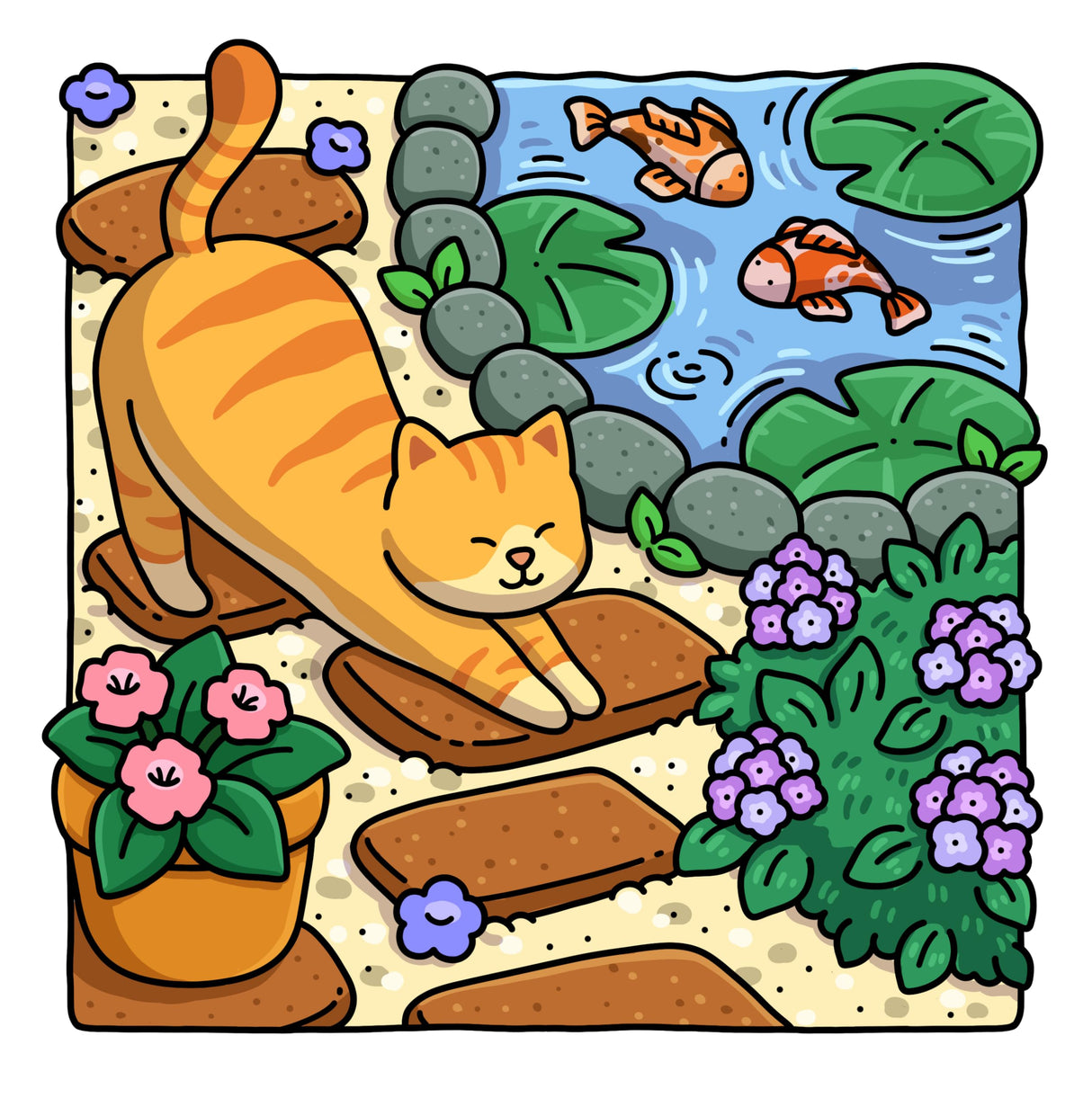 Cat Moments: Meow Life Coloring Book for Adults and Teens (Cat & Dog Coloring Book) Independently Published