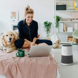 WINIX A231 Air Purifier for Bedroom Up to 1110 Ft² in 1 Hr With Air Quality Monitor, True HEPA, Carbon Filter and Auto Mode, Captures Pet Allergies, Smoke, Dust Winix