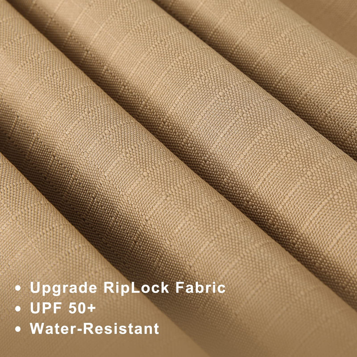 MASTERCANOPY 10' X 12' Outdoor Retractable Pergola with Sun Shade Canopy Patio Metal Garden Pergola,Beige MASTERCANOPY