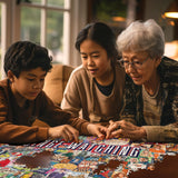 White Mountain Puzzles - Binge Watching - 1000 Piece Jigsaw Puzzle for Adults - Fun Family Activity - 24"x30" White Mountain