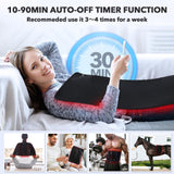 Red Light Therapy for Body, 31.5" * 11.8" Red Light Therapy Pad, Dual Chip Grade 360 LEDs 660nm & 850nm Infrared Light Therapy for Body Back Waist Shoulder Knee Joint Pain Relief, Gift for Women Men GMOWNW